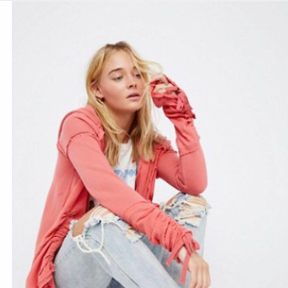 Free People Get Your Gauze Cardi Preowned Size L